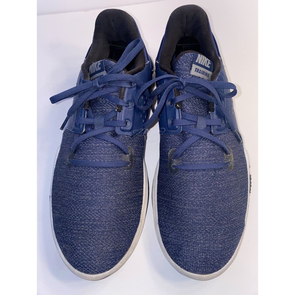 Nike Flex Control 3 Training Shoes Men Size 10.5 Blue Low Top Lace Up AJ5911-400